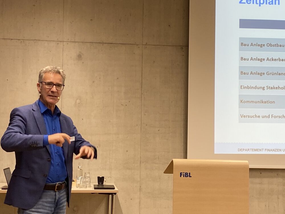 Matthias Müller, Leiter der Abteilung Landwirtschaft des Kantons Aargau. (Foto: Michael Küng)